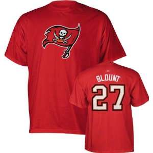 LeGarrett Blount Tampa Bay Buccaneers Red Reebok Name & Number T Shirt