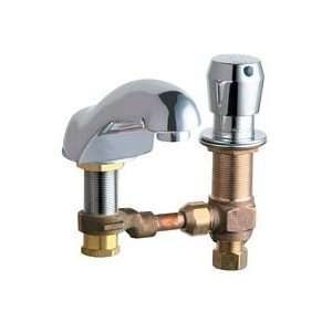 Chicago Faucets 404 665CWCP Chrome Manual Deck Mounted Single Water 