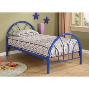 Twin Size Bed in Blue   Coaster   2389N