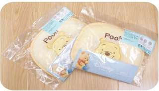 Brand New Round Cute pooh Soft Baby Pillow Prevent Flat Head 8.5 X 8 