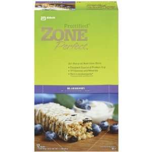  Zone Perfect Fruitified Nutrition Bars, Blueberry, 12 Pk 