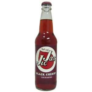 Retro) Jic Jac Black Cherry 12 Pack Grocery & Gourmet Food