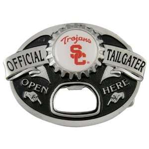  USC Trojans Silver Official Tailgater Bottle Opener Belt 