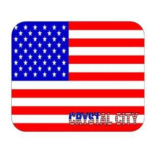   US Flag   Crystal City, Texas (TX) Mouse Pad 