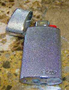 LOT OF 1 BIC M SERIES LIGHTER & CASE STAINLESS STEEL  
