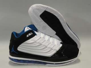 Nike Jordan Big Ups White Black Blue Sneakers Mens Size 10  