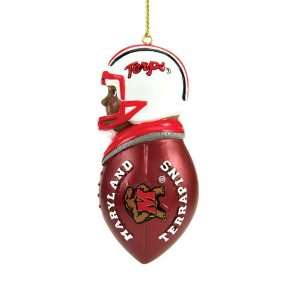  BSS   Maryland Terps NCAA Team Tackler Player Ornament (3 
