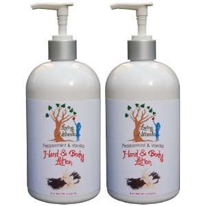   Naturals Peppermint & Vanilla Hand and Body Lotion 8 Ounce (2 pack