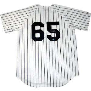  Philip Hughes New York Yankees Autographed Replica Jersey 