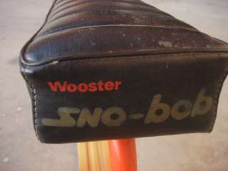 1970s WOOSTER Sno Bob Snow Sled Bike  