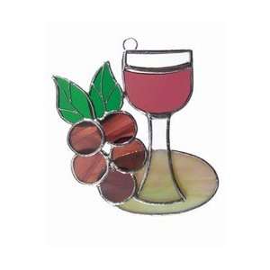  Gallery Art Red Wine Glass
