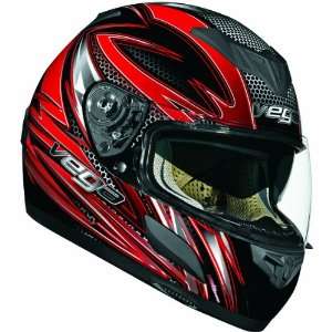 Vega Razor Adult Insight Road Race Motorcycle Helmet w/ Free B&F Heart 