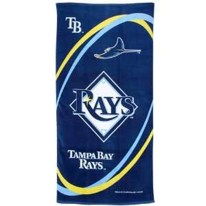  Tampa Bay Rays 30 x 60Navy Swirl Beach Towel Sports 
