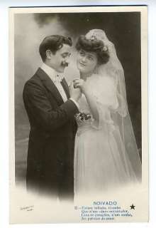 Marriage Wedding Bride 1910 Photo postcard lot SET of 5  
