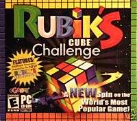 Rubiks Cube Challenge (PC Game) Brand New And Sealed 743999147904 