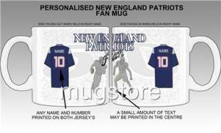 New England Patriots NFL Fan Mug/Cup New Personalised  