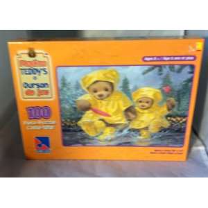  Playtime Teddys   Teddys in the Rain Puzzle 100 Pieces 