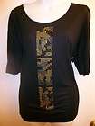 NWT ALLEN B SEQUIN TUNIC XL RETAIL $44