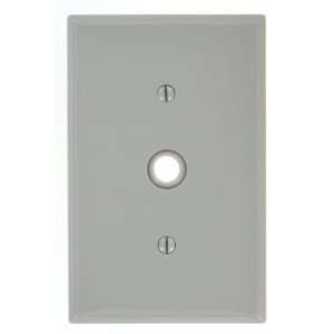  Leviton PJ11 GY 1 Gang .406 Inch Hole Telephone/Cable 