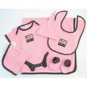  Born to be Spoiled 6 Piece Prepacked Baby Gift Set Baby