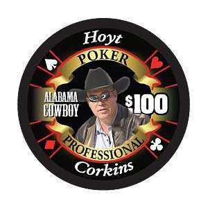  Hoyt Corkins Limited Edition Poker Chip