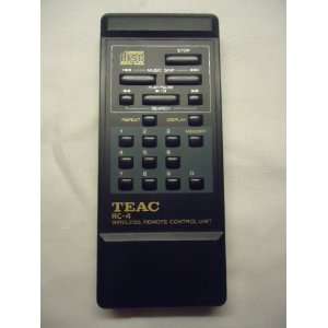  TEAC Compact Disc Remote Control RC 4 