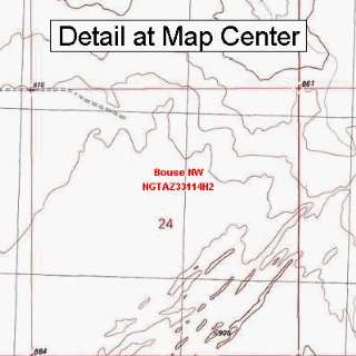  USGS Topographic Quadrangle Map   Bouse NW, Arizona 