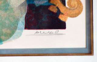 Sunol Alvar Lyrique Suite TRIO Art Hand Signed Custom Frame Limited Ed 