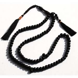 Citrus Tasbih with Black Dye   8mm 99 Bead Prayer Beads Tasbih Subha 