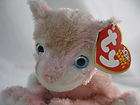 TY BEANIE BABIES PLUSH TOY AND TAG CARNATION CAT