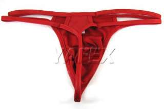   Mini Mens Pouch Underwear Tanga Briefs Thong M~XL 4Colors NEW  