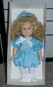 NEW 1992 GOTZ DOLL MADE IN GERMANY BEAUTIFUL BLONDE  