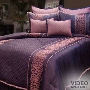 Veratex Tarah 8 pc. Comforter Set   Queen
