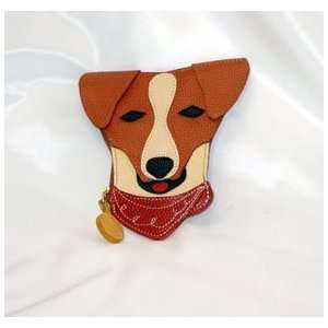  Jack Russel Coin leather case by JP Ourse Kitchen 