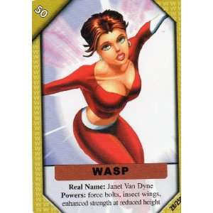  Marvel Recharge Card WASP, 50, 29/250, Janet Van Dyne 