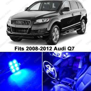 Audi Q7 BLUE LED Lights Interior Package Kit (12 Pieces)