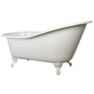 Kingston Brass VCTND3611T6 Vintage 61 Slipper Iron Cast Tub with Feet 
