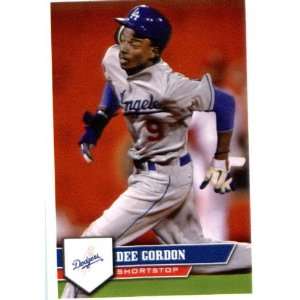 2011 Topps Major League Baseball Sticker #266 Dee Gordon Los Angeles 