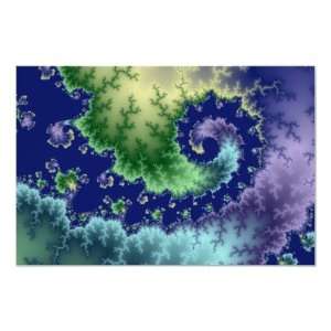  Floating Out   Fractal Poster