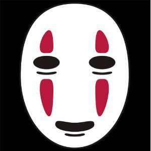 Spirited Away Kaonashi no face Sticker Decal 2 Pack