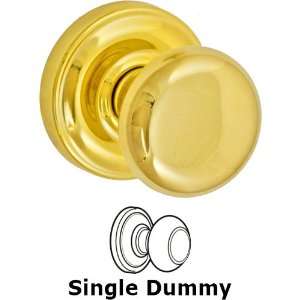  Single dummy half round knob with ketme rose in pvd 
