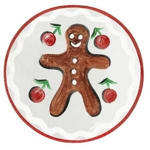  Kosta Boda Gingerbread Man Christmas Dish Kitchen 