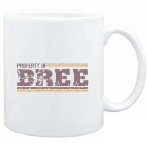  Mug White  Property of Bree   Vintage  Female Names 