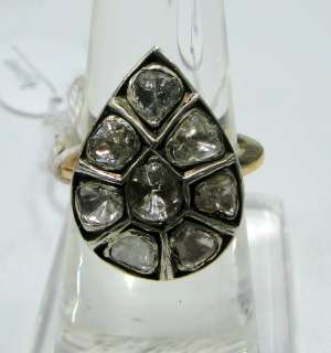 Victorian vintage antique 14 K solid gold Diamond Ring jewelry  