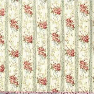  45 Wide Mary Rose Stripe Cream Fabric By The Yard Arts 