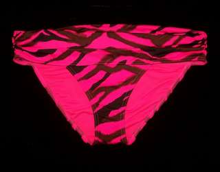 Victorias Secret Miraculous Bombshell Bikini Neon Watermelon Tiger 