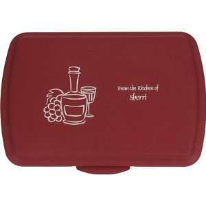 Personalized Cake Pan & Lid, 9x13 Cranberry by Thats My Pan  