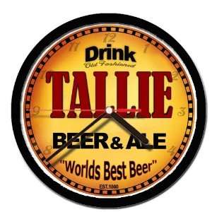  TALLIE beer and ale cerveza wall clock 