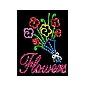 Flowers Florist Neon Sign 31 x 24