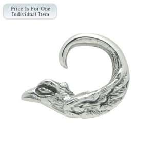  6 Gauge Stainless Steel Claw Bird Ear Plug Jewelry